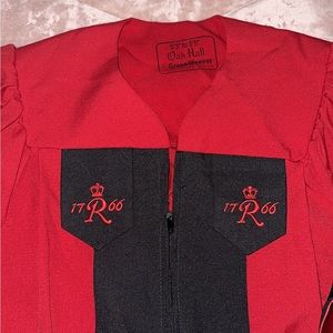 Rutgers Graduation Gown & Hood